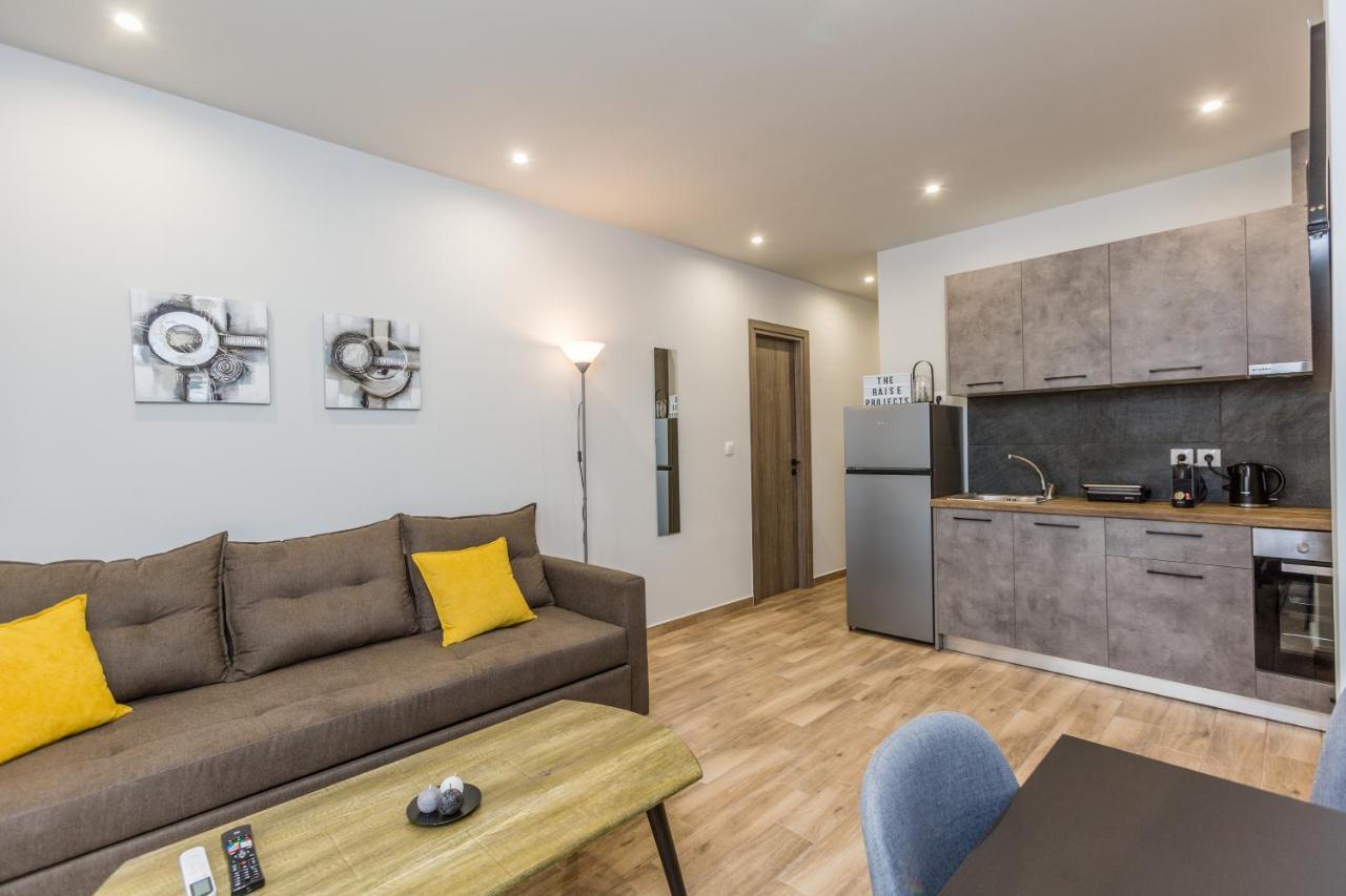 Raise Athens Metro Apartments Buitenkant foto